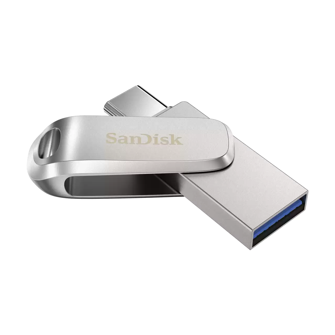 SanDisk Ultra Dual Drive Luxe USB Type-C™ Flash Drive - 256GB (Silver)