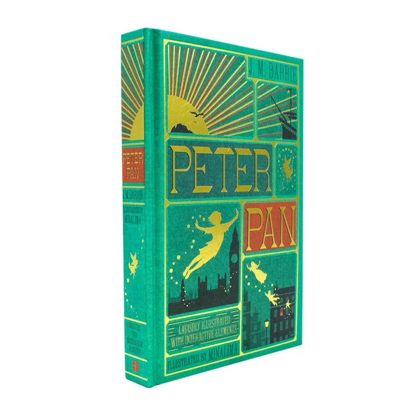 Peter Pan and The Jungle Book - Minalima Edition 2 Books Collection Set 