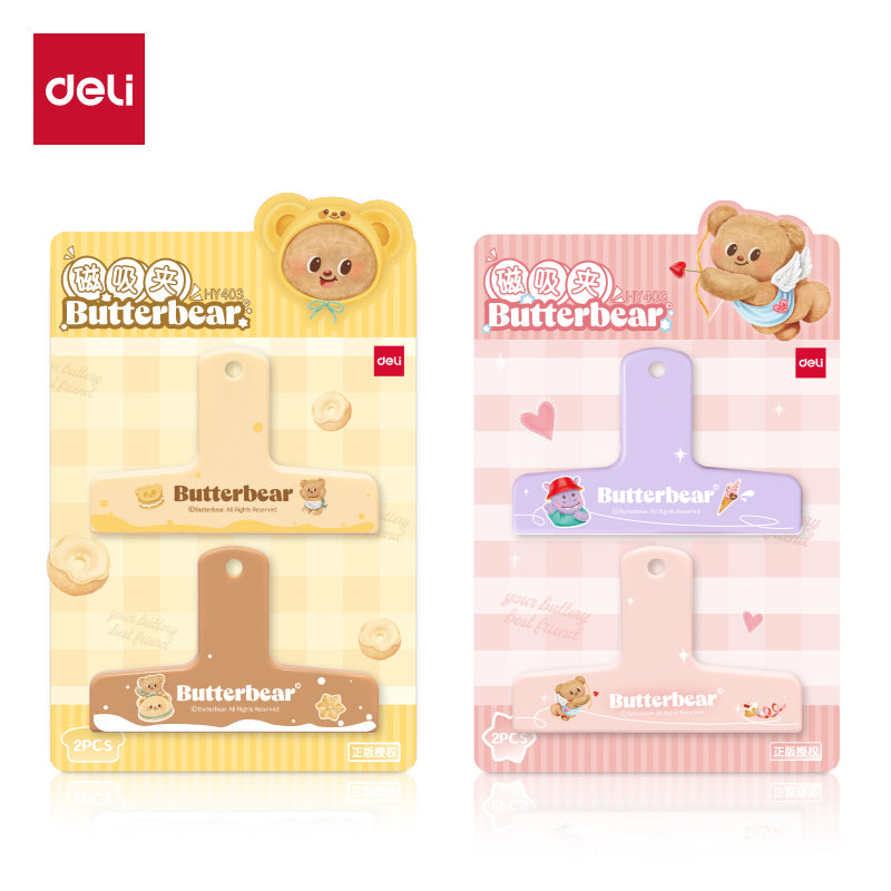 UW GZ DELI BTTR BEAR BINDER CLIP HY403