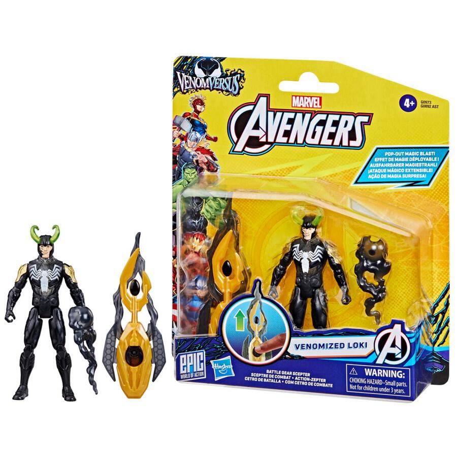 HASBRO MARVEL AVENGERS 4INCH FIG SUPER GEAR ASSORTMENT