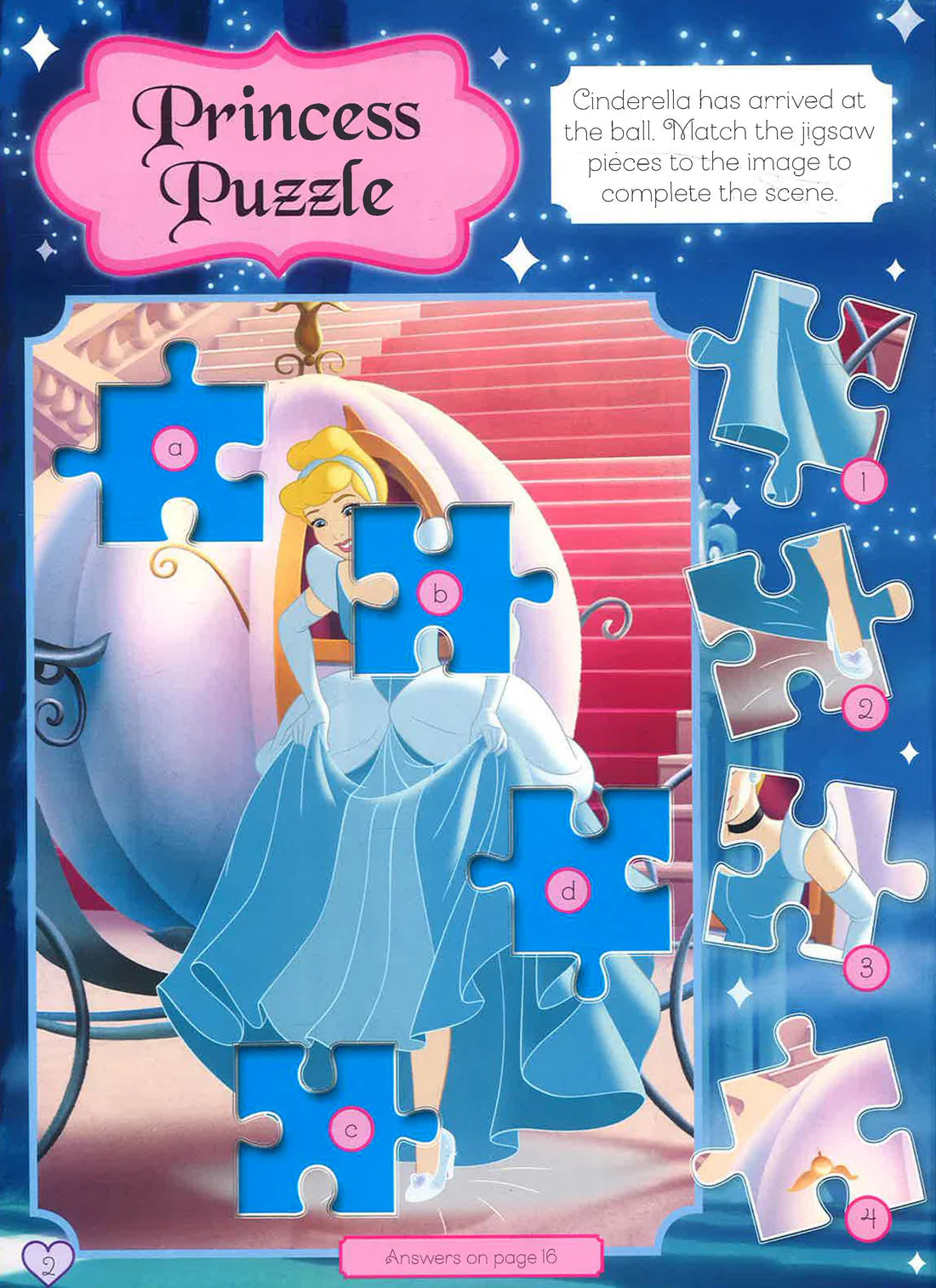 Disney Princess: Sticker Play Enchanting Activities (Paperback)