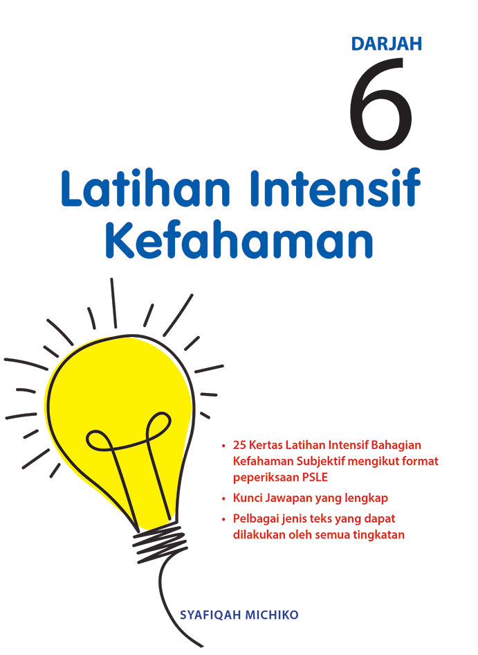 Primary 6 Latihan Intensif Kefahaman Darjah 6