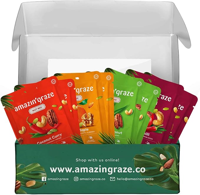 Amazin' Graze Nut Mix Variety Box