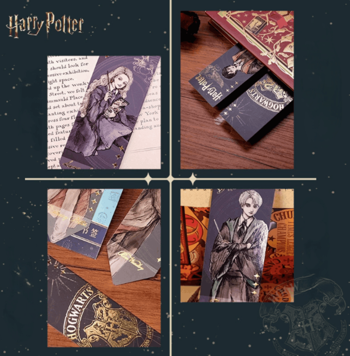 Harry Potter Bookmark 5'S Set Anime