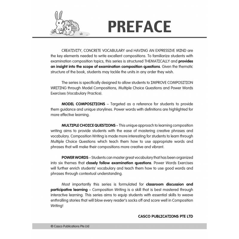 Zoom in Vocabulary for Creative Writing Primary 6 - 2nd Edition