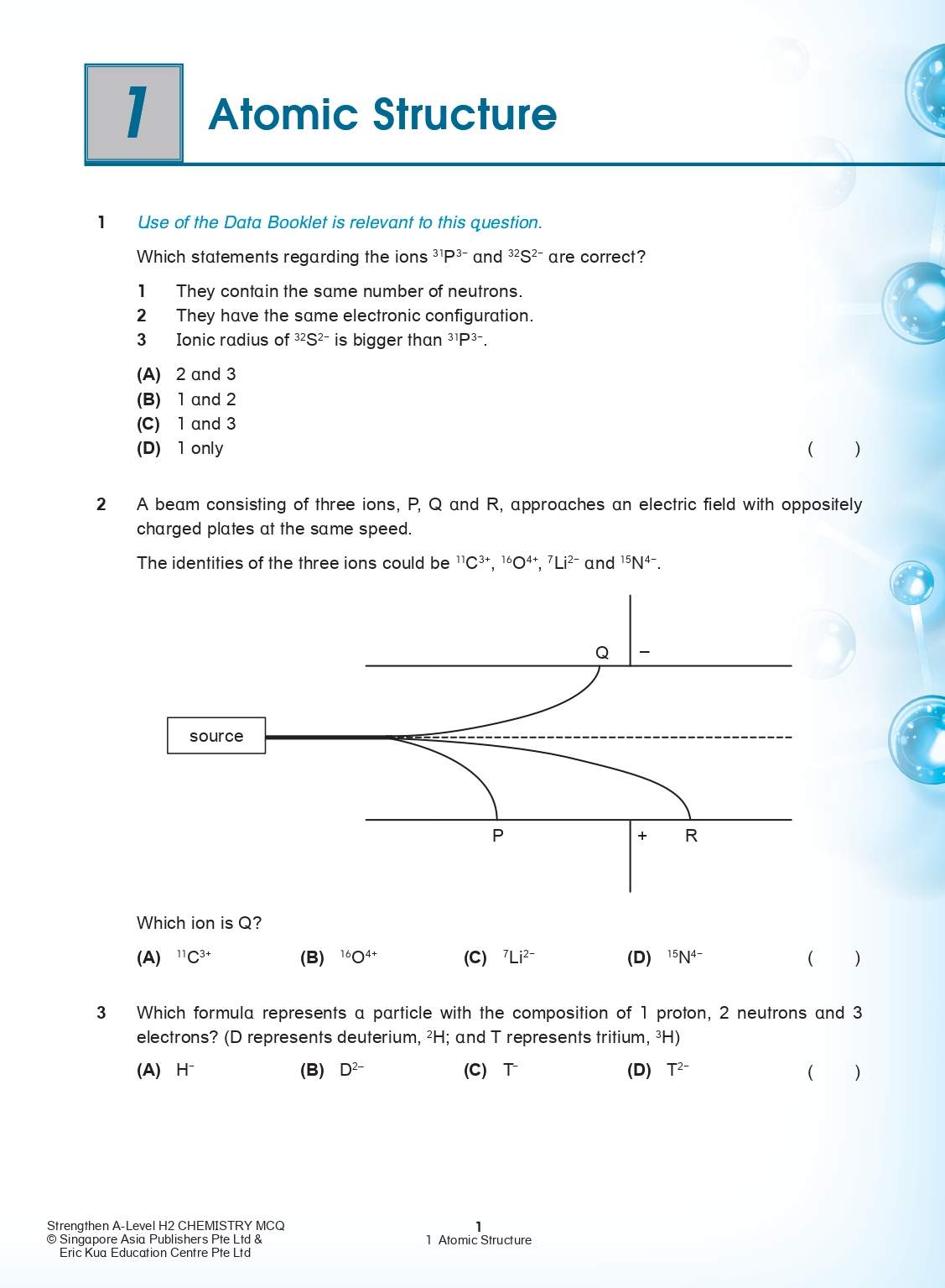 Strengthen A-Level H2 Chemistry Multiple-Choice Questions for Pre-University Levels