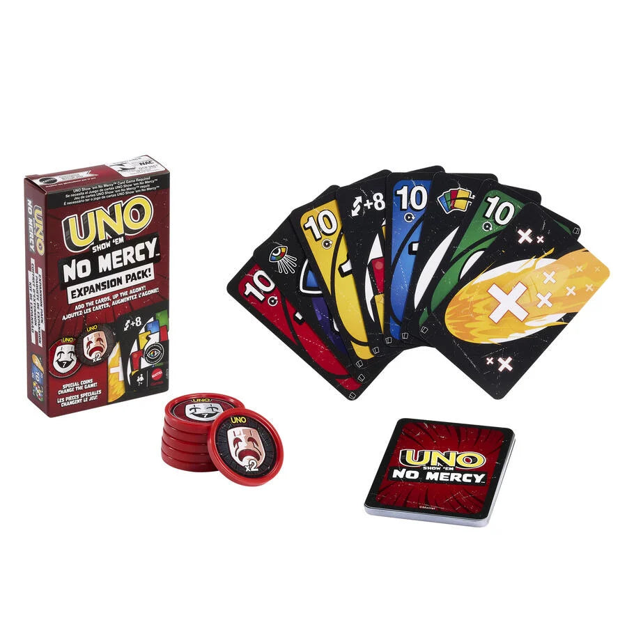 MATTEL UNO SHOW EM NO MERCY EXPANSION PACK