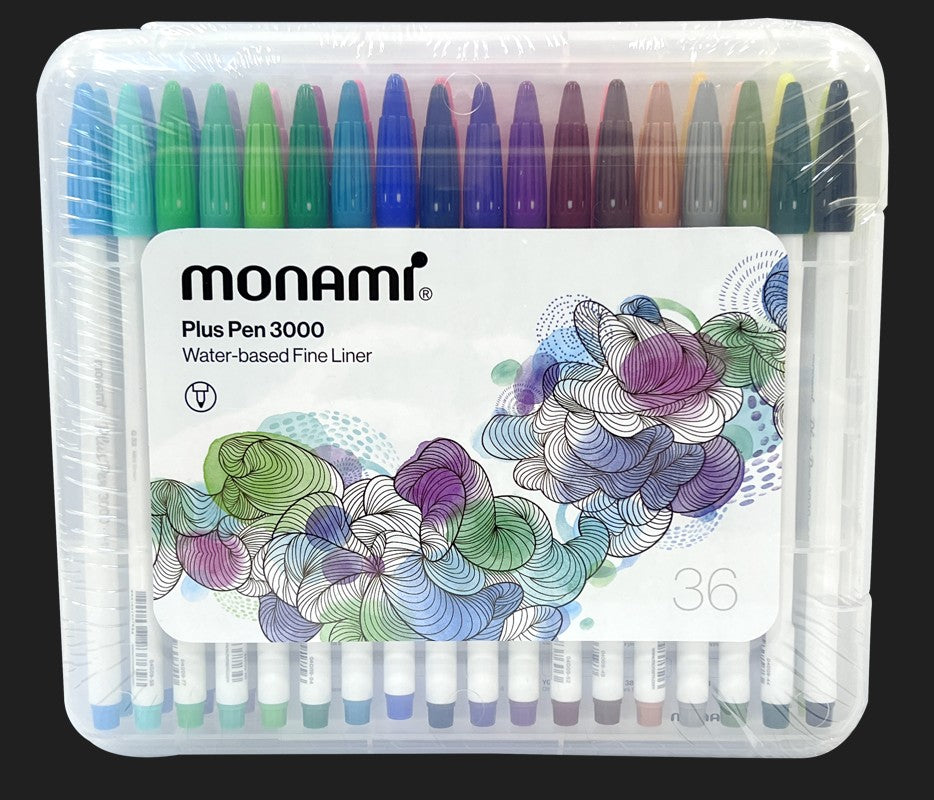MONAMI PLUS PEN 3000 36 COLOR SET