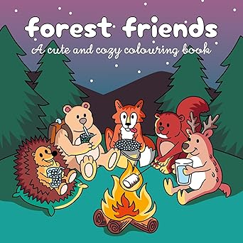 Forest Friends: Colouring