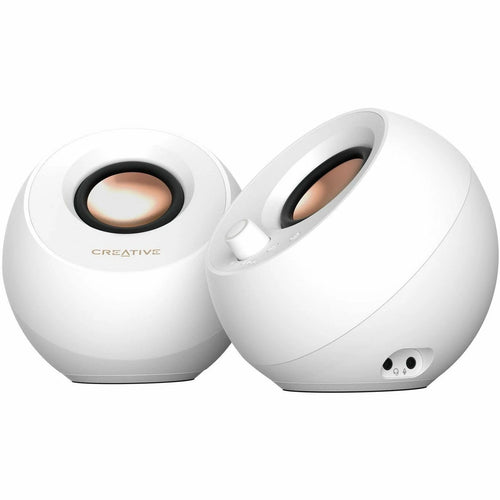 Creative Pebble Pro 2.0 Portable Bluetooth Speaker System White
