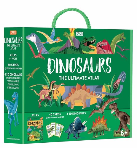 Mega Atlas: Ultimate Dinosaurs Atlas