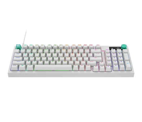 Logitech G316 X 98 98% Wired Gaming Keyboard White Tactile