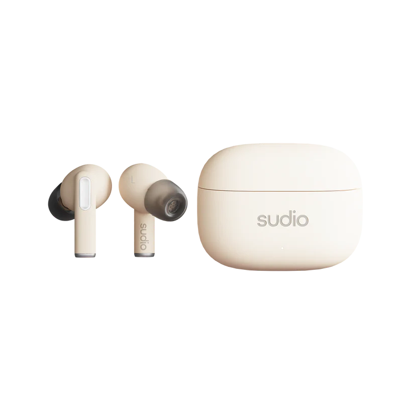 Sudio A1 Pro Wireless Earbuds with ANC - Sand