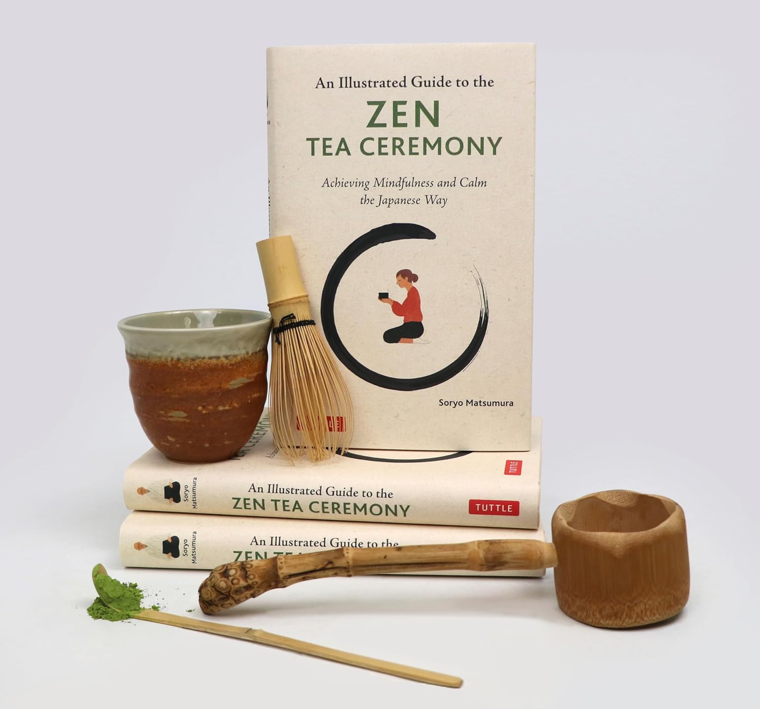 The Illustrated Guide to the Zen Tea Ceremony: Achieving Mindfulness and Calm the Japanese Way (Hardcover) 