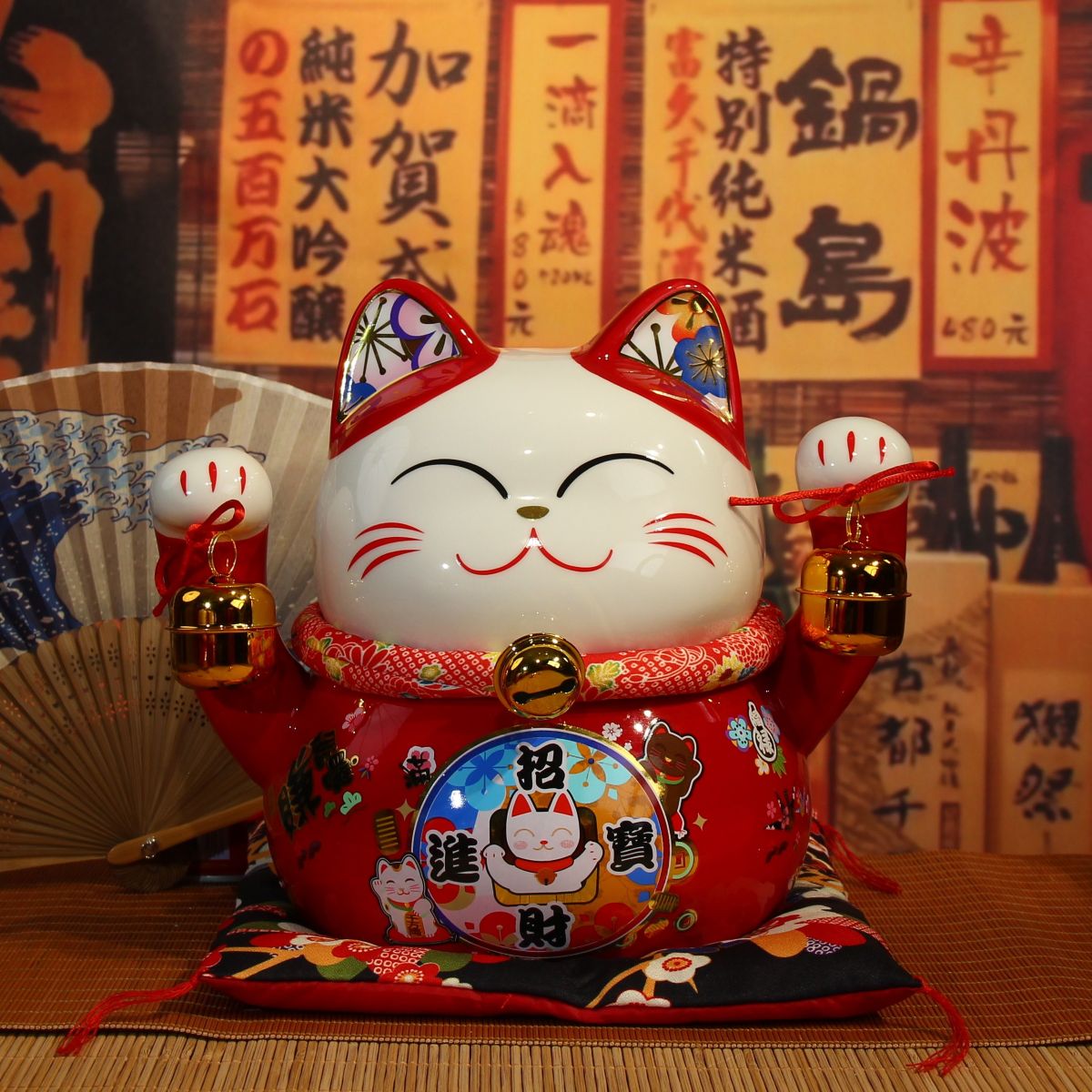  LUCKY CAT 27*25CM