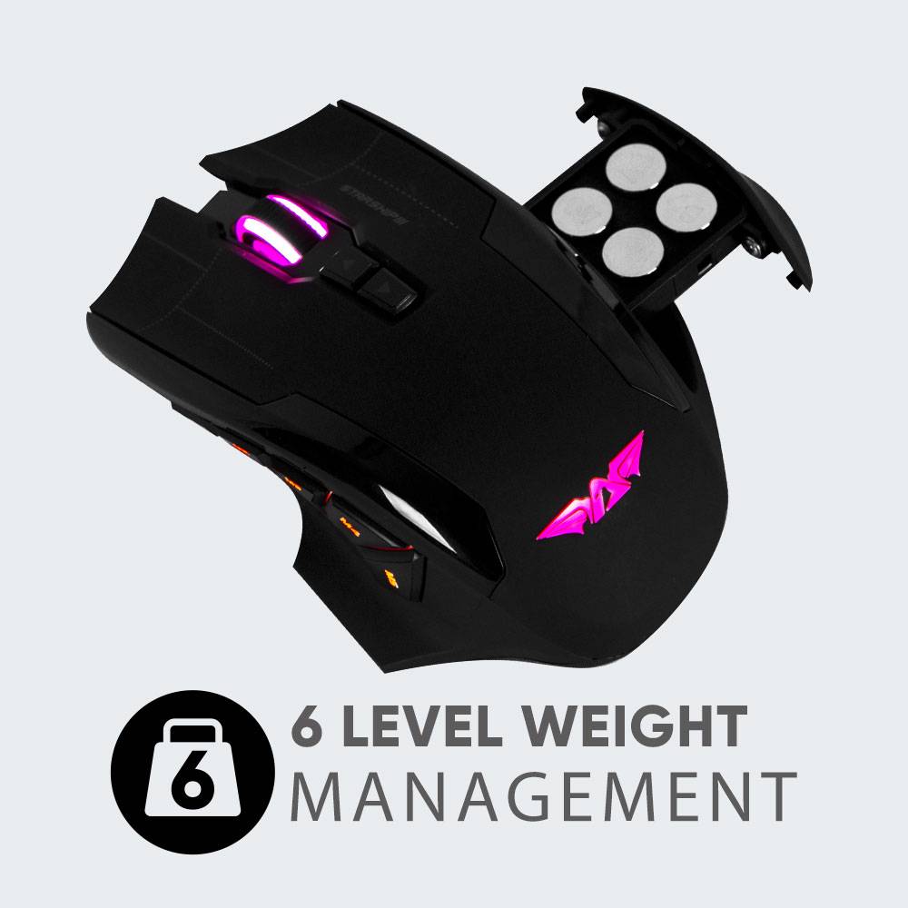 Armaggeddon NRO-5 Starship III RGB Laser Gaming Mouse