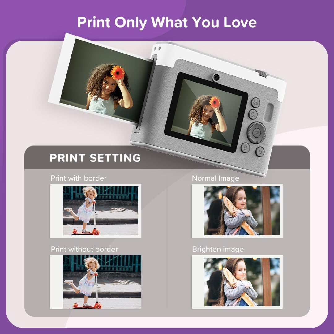 myFirst Insta Lux Instant Camera - Gray