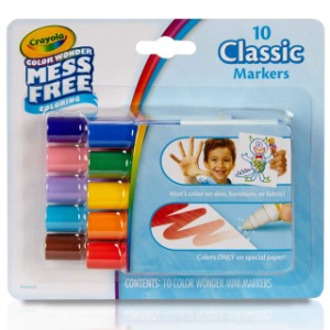 CRAYOLA CW MARKERS 10'S CLASSIC 752471