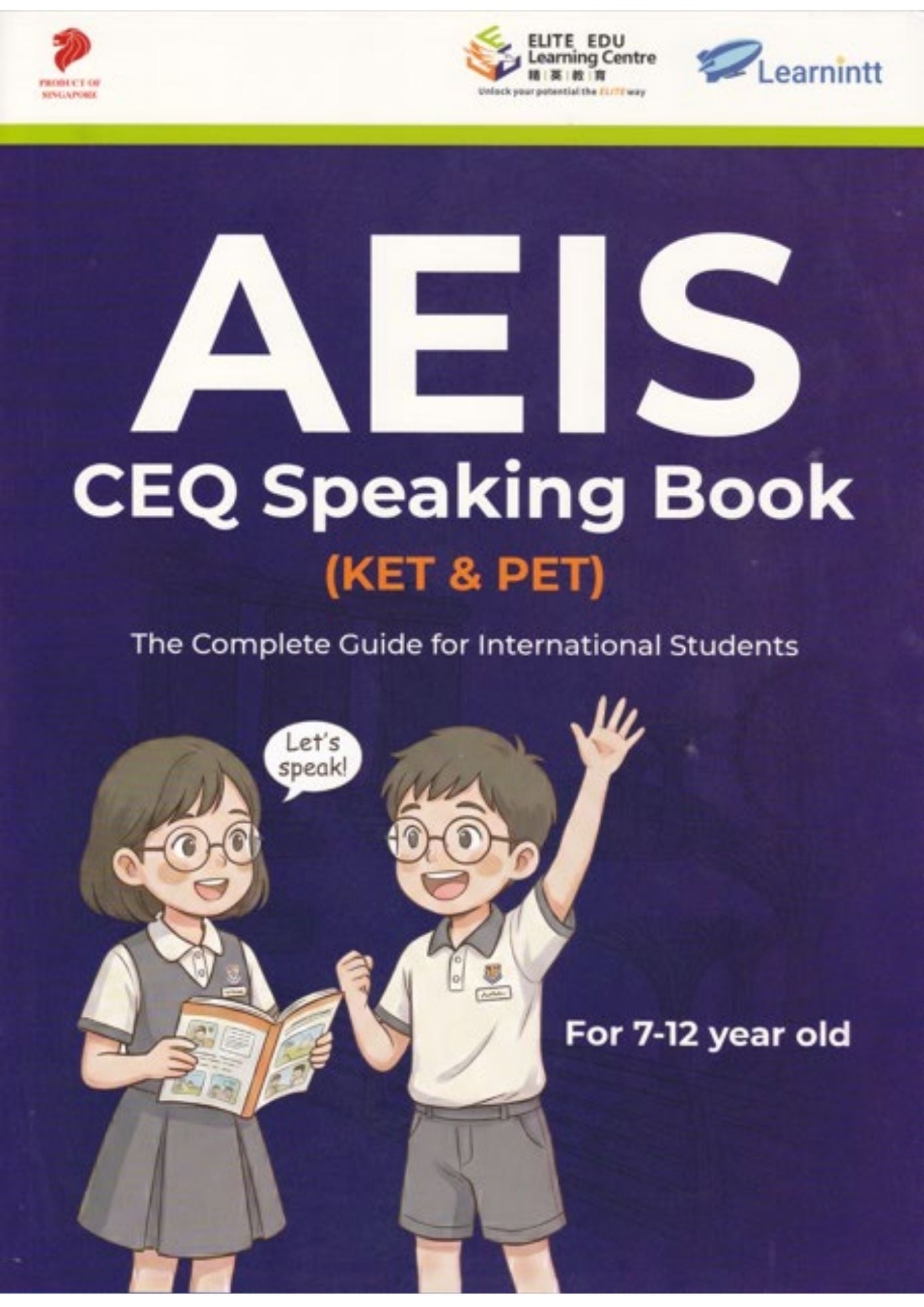ELITE EDU AEIS CEQ Speaking Book (KET & PET)