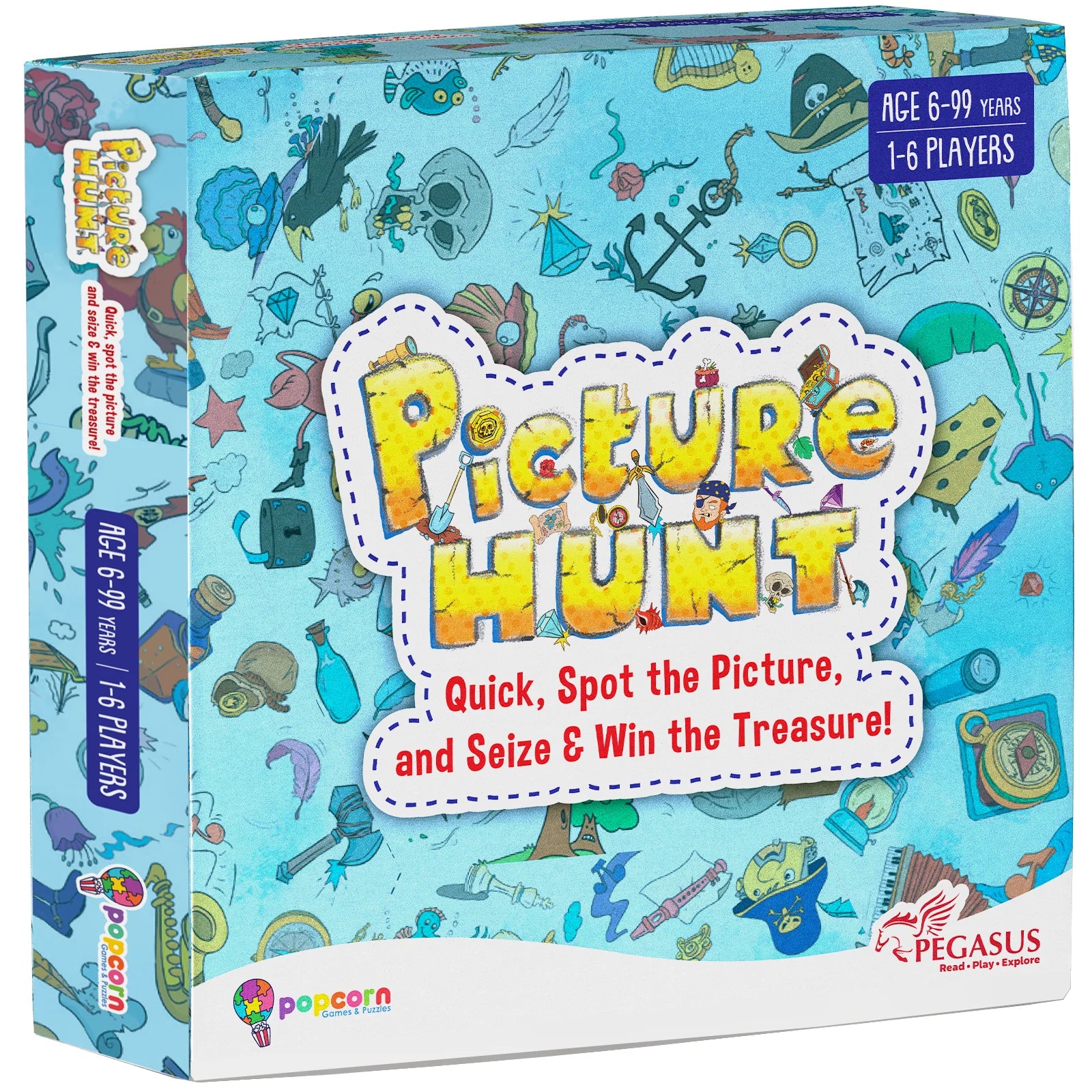 PEGASUS PICTURE HUNT BOARD GAME
