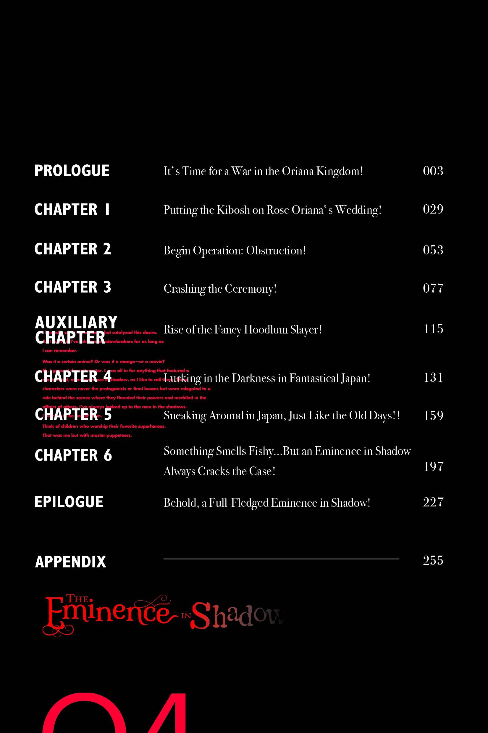 The Eminence In Shadow 04 (Light Novel)