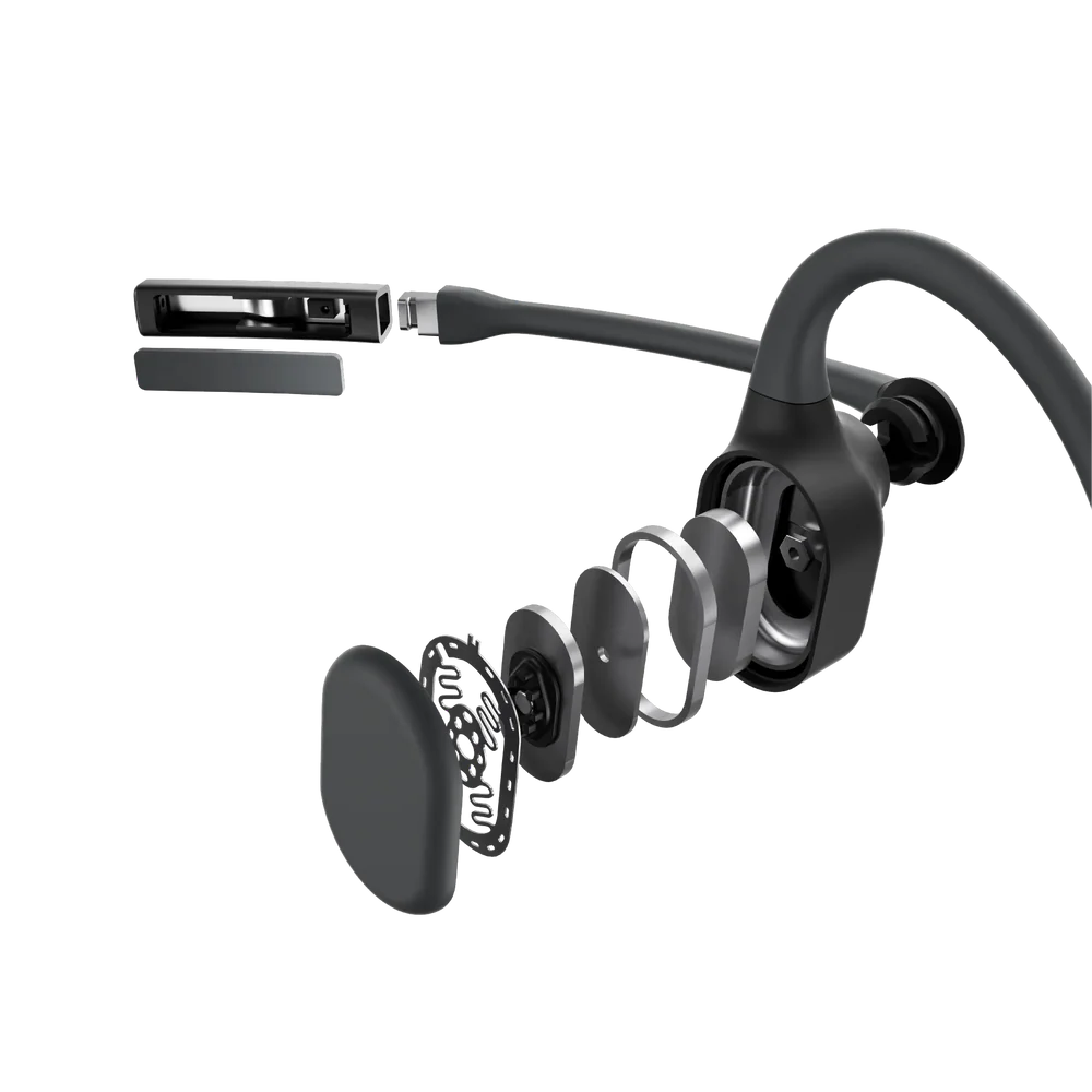 Shokz OpenComm 2 Bone Conduction Stereo Bluetooth Headset with Microphone