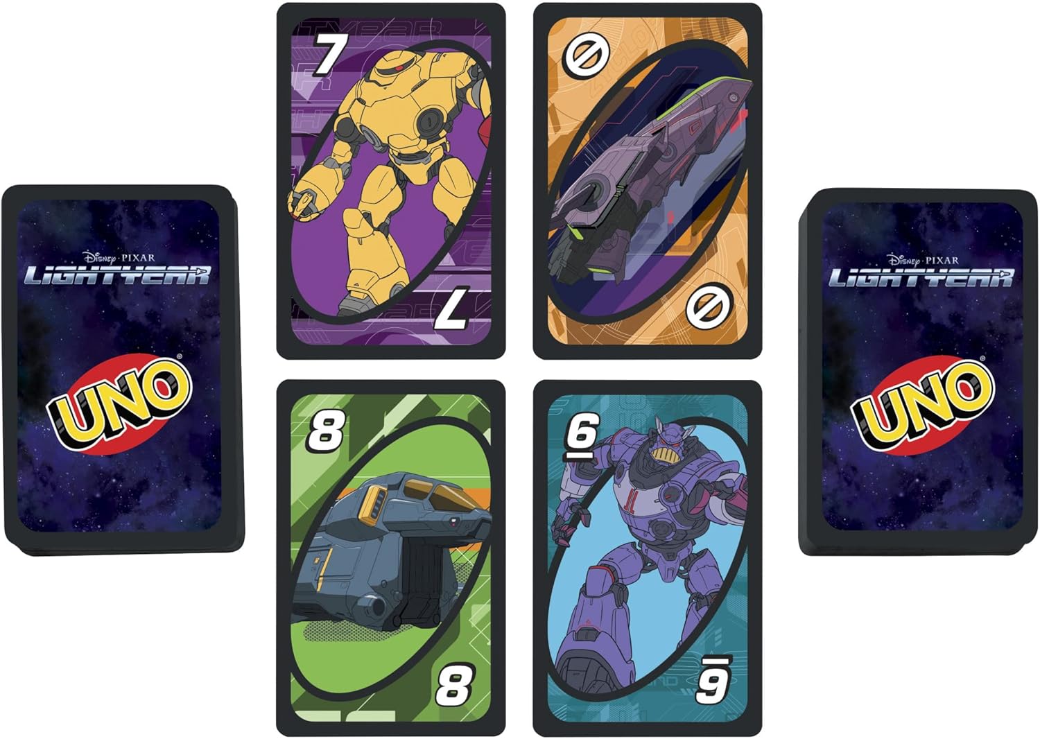 MATTEL UNO DISNEY BUZZ LIGHTYEAR CARD GAME