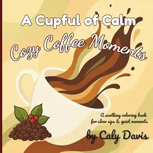 Cozy Spaces: Cute & Calm Coloring Book (Paperback)