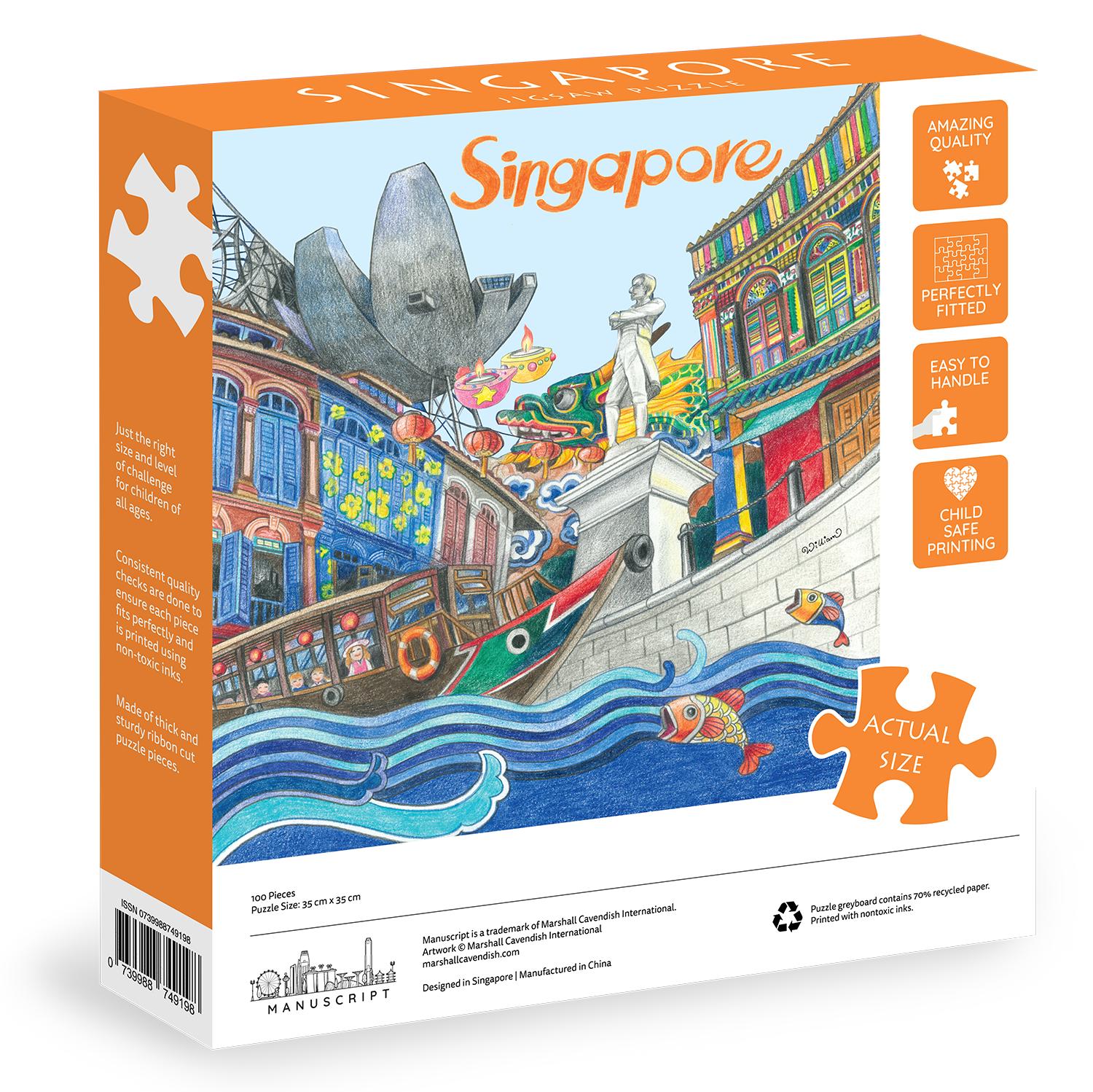 Ps Puzzles Out & About Lion City 100pcs