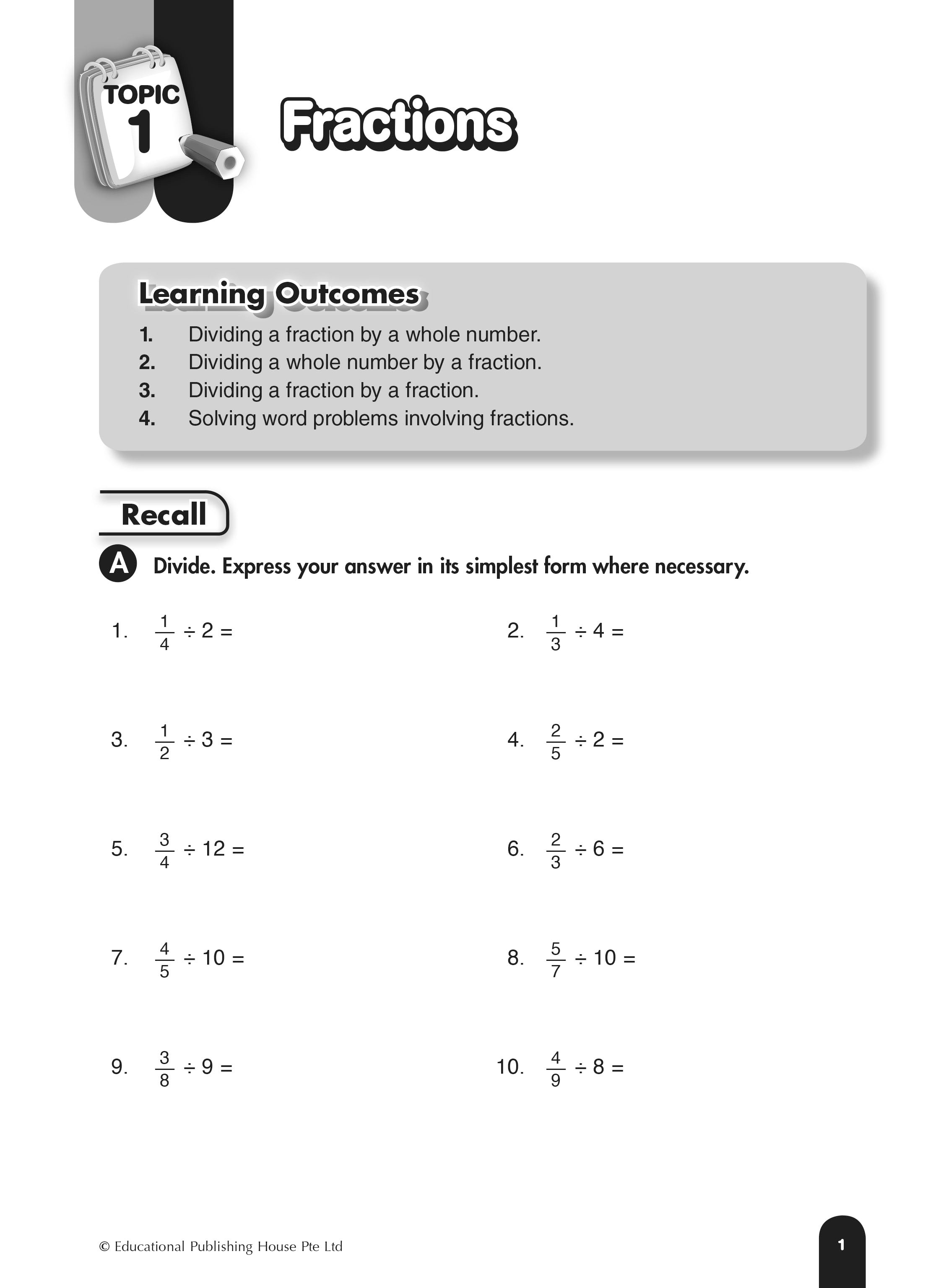 Primary 6 Step-by-Step Maths