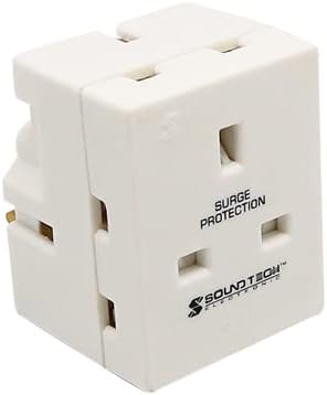 SOUNDTEOH 3 MULTIWAY ADAPTOR WITH SURGE PROTECTION PP-37S