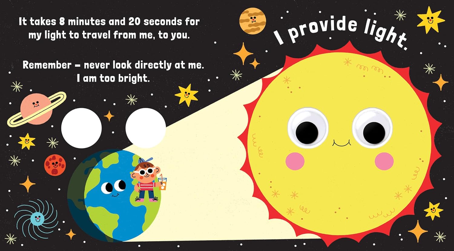 Googly Eyes: I Am the Sun (Board Book)