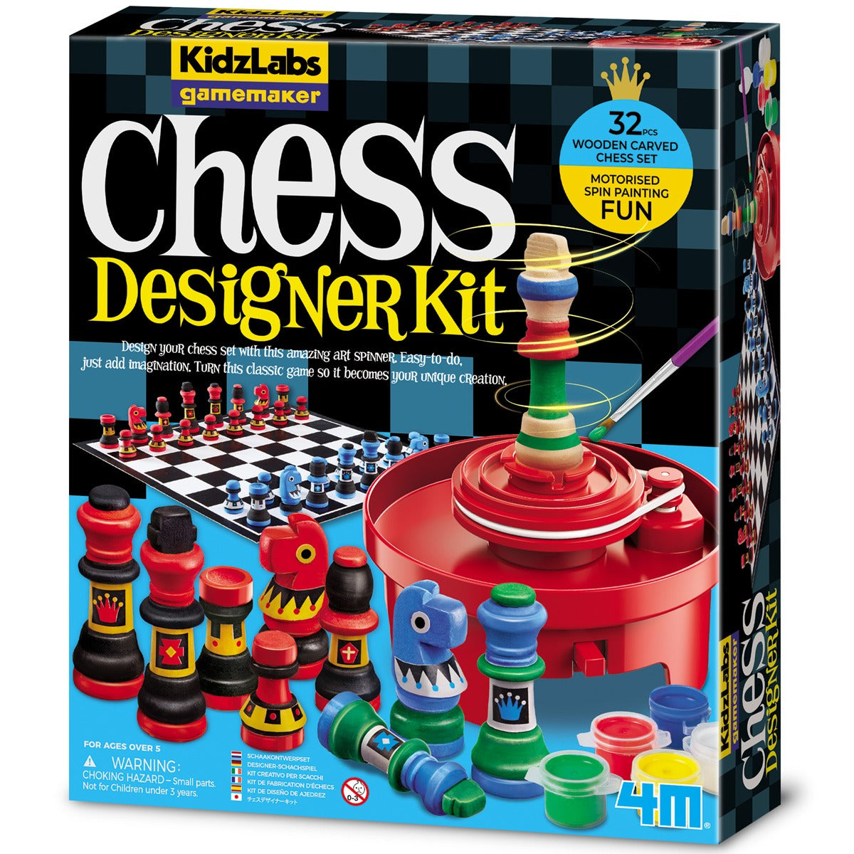 4M KIDZLABS CHESS DESIGNER KIT