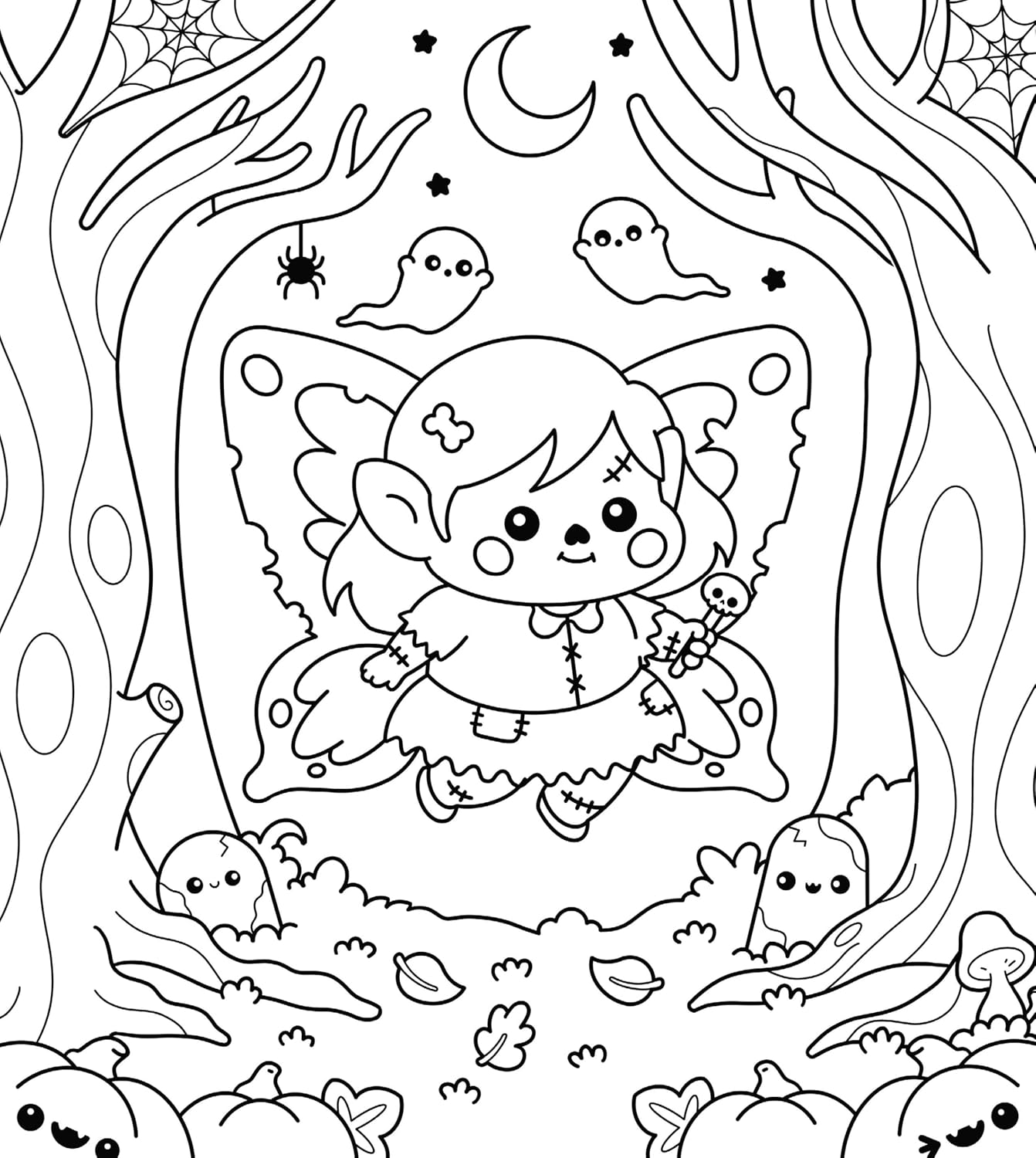 The Super Cute Monsters Coloring Book (Paperback)