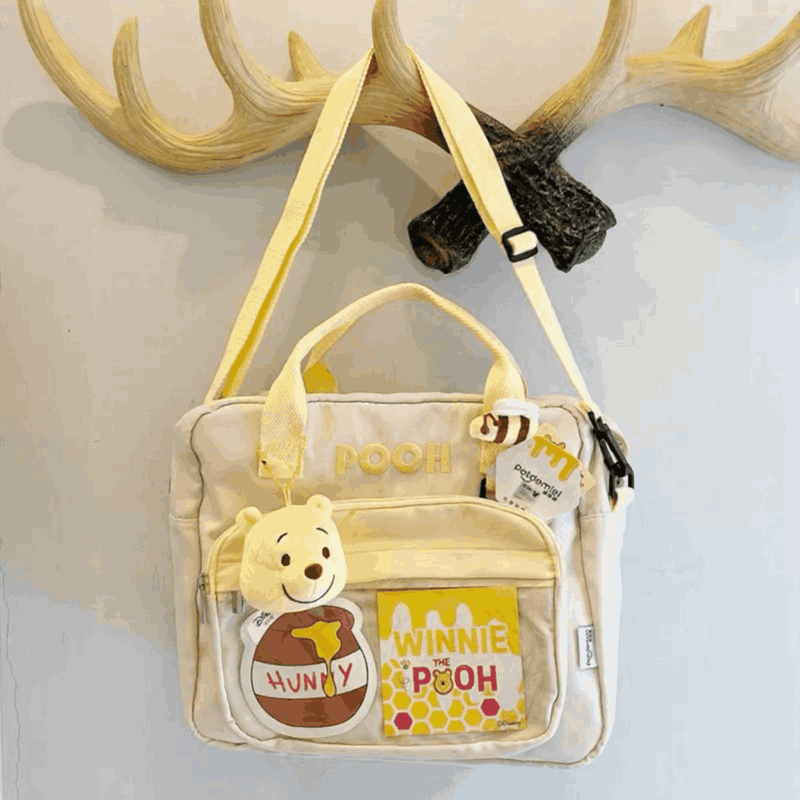 Winnie The Pooh Sling Bag With Handle