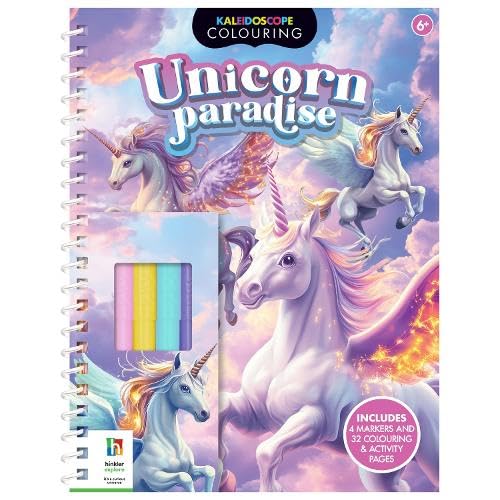 Kaleidoscope Colouring Kit Unicorns