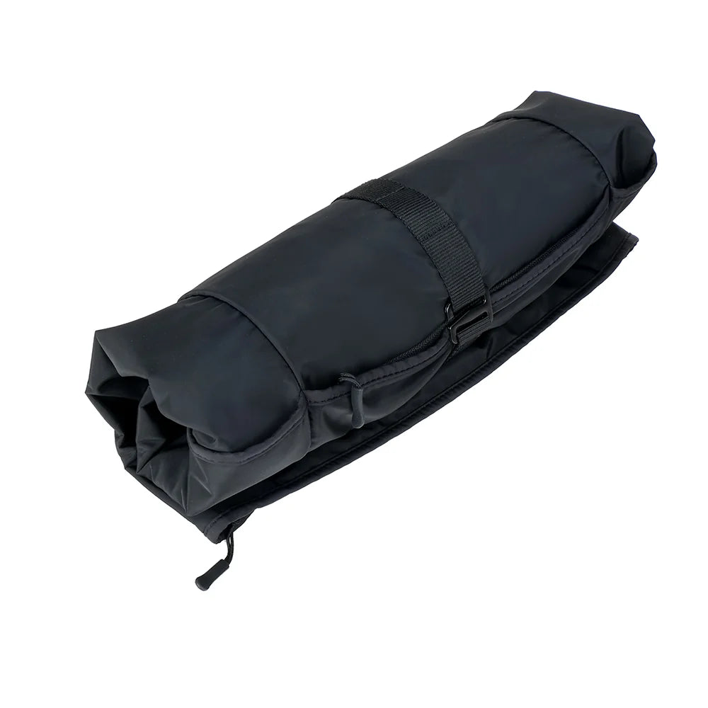 AGVA 14.1" Rollable Travel Laptop Backpack - Black