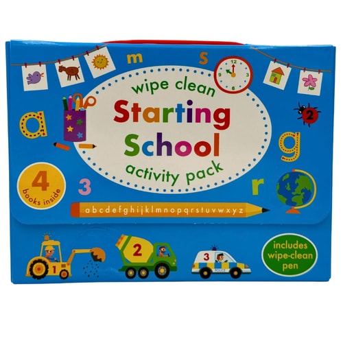 Wipe Clean Activity Pack - Starting School