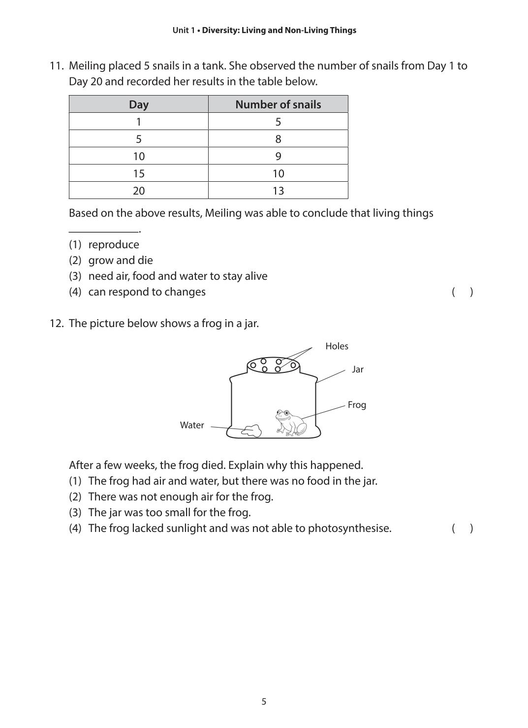 PSLE Science 1000 Challenging MCQs Second Edition