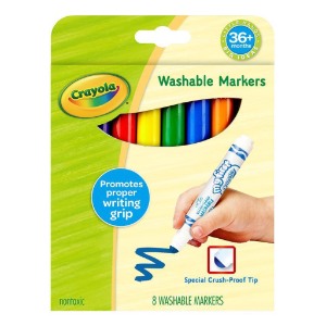 Crayola Mfc Ultraclean Washable Markers 8's 811324