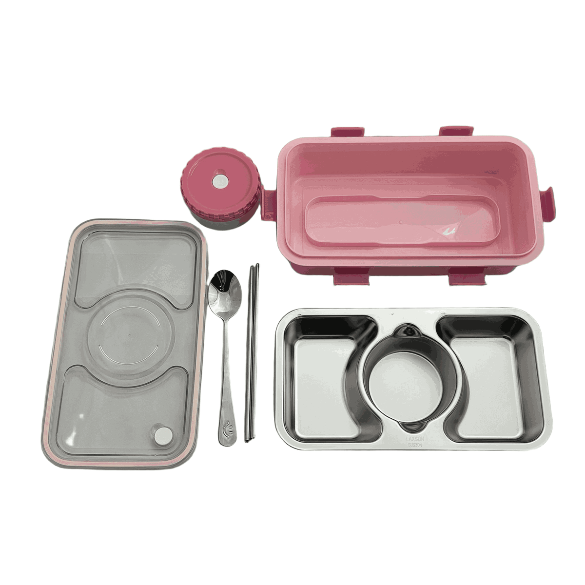 Lunch Box Set With 2 Divider