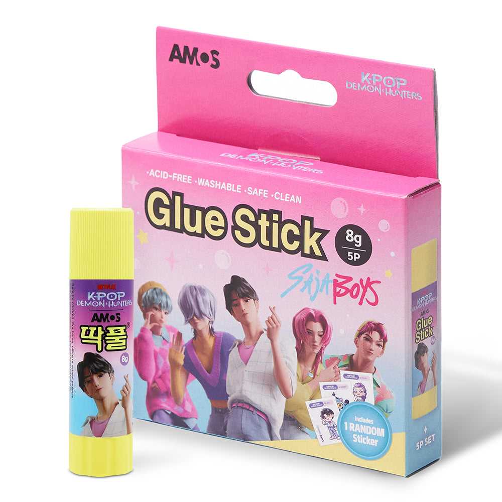AMOS Glue Stick 8g × 5pcs – K-POP Demon Hunters KDH-04