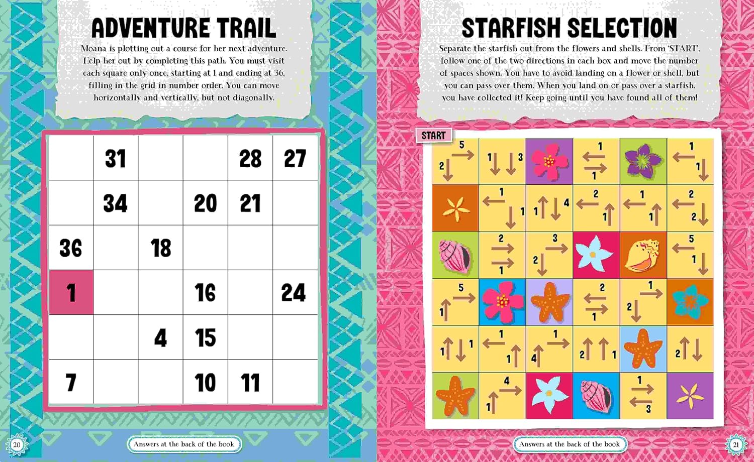 Disney Moana 3D Stickers & Activity