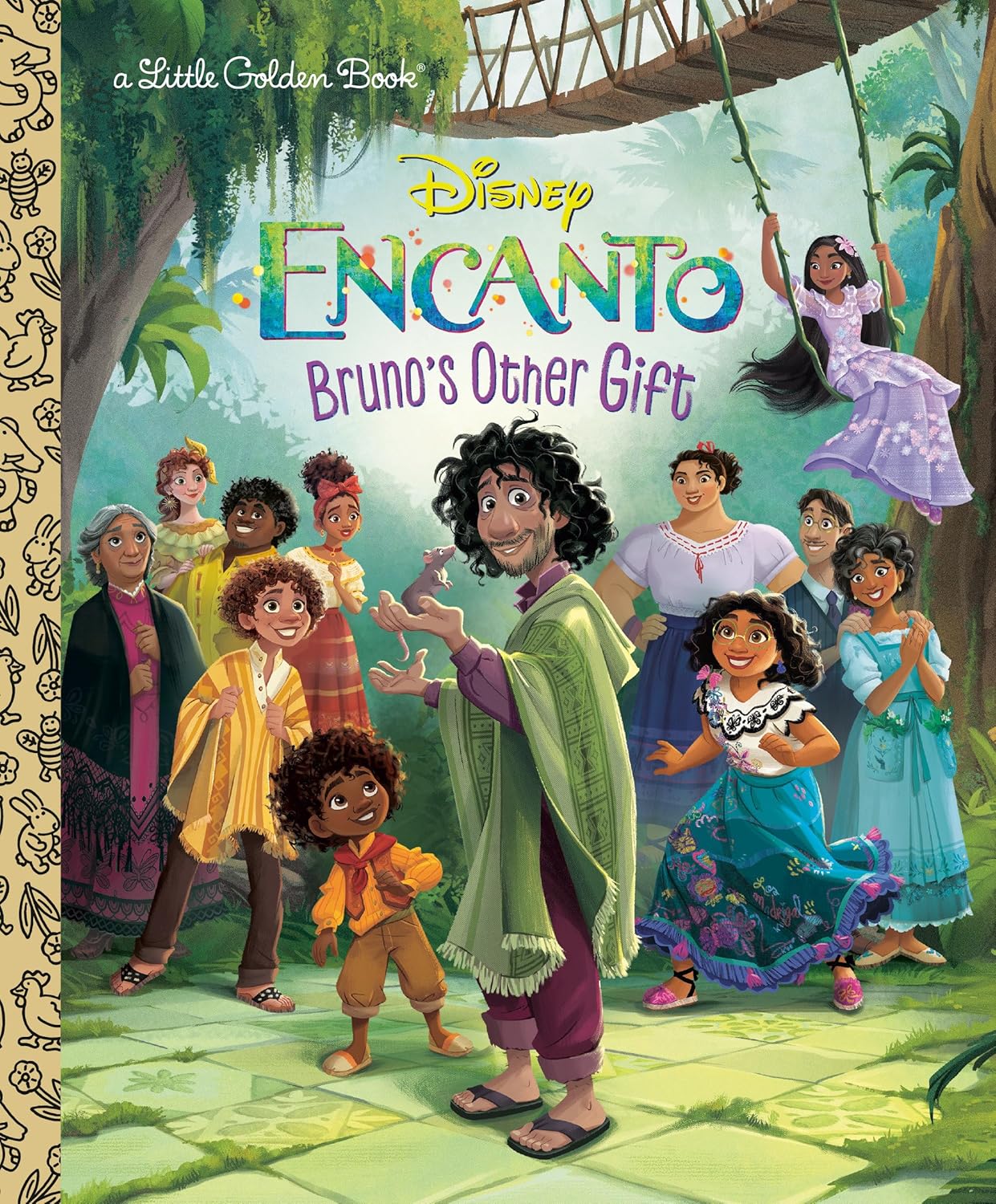 A Little Golden Book: Bruno's Other Gift (Disney Encanto) (Hardcover)