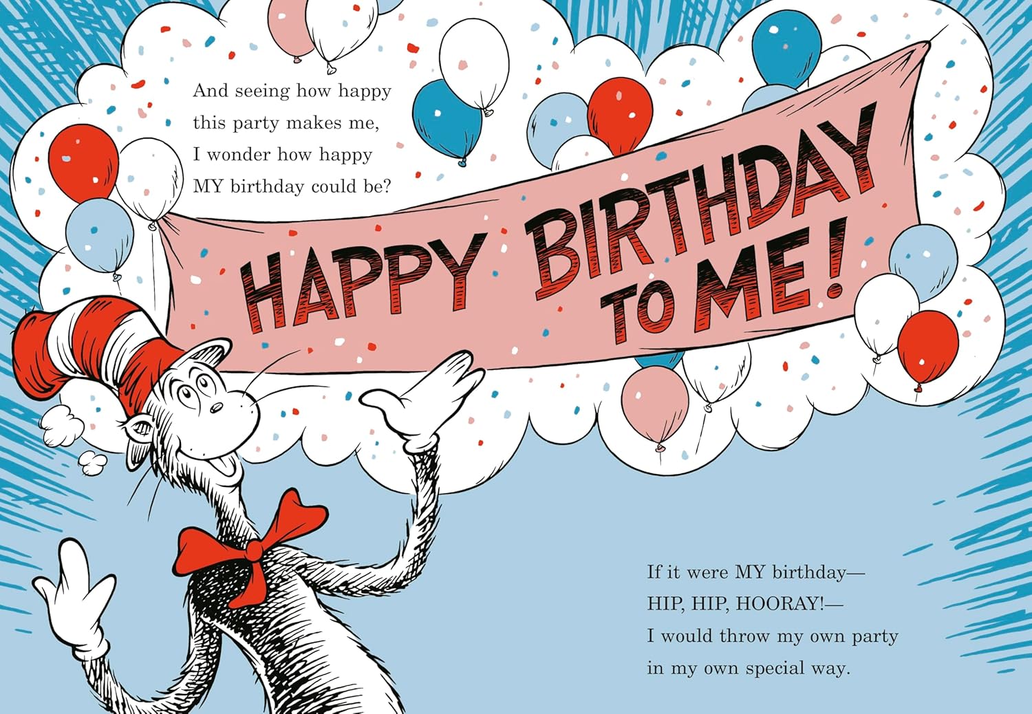 If It Were My Birthday Party--By the Cat in the Hat (Beginner Books)