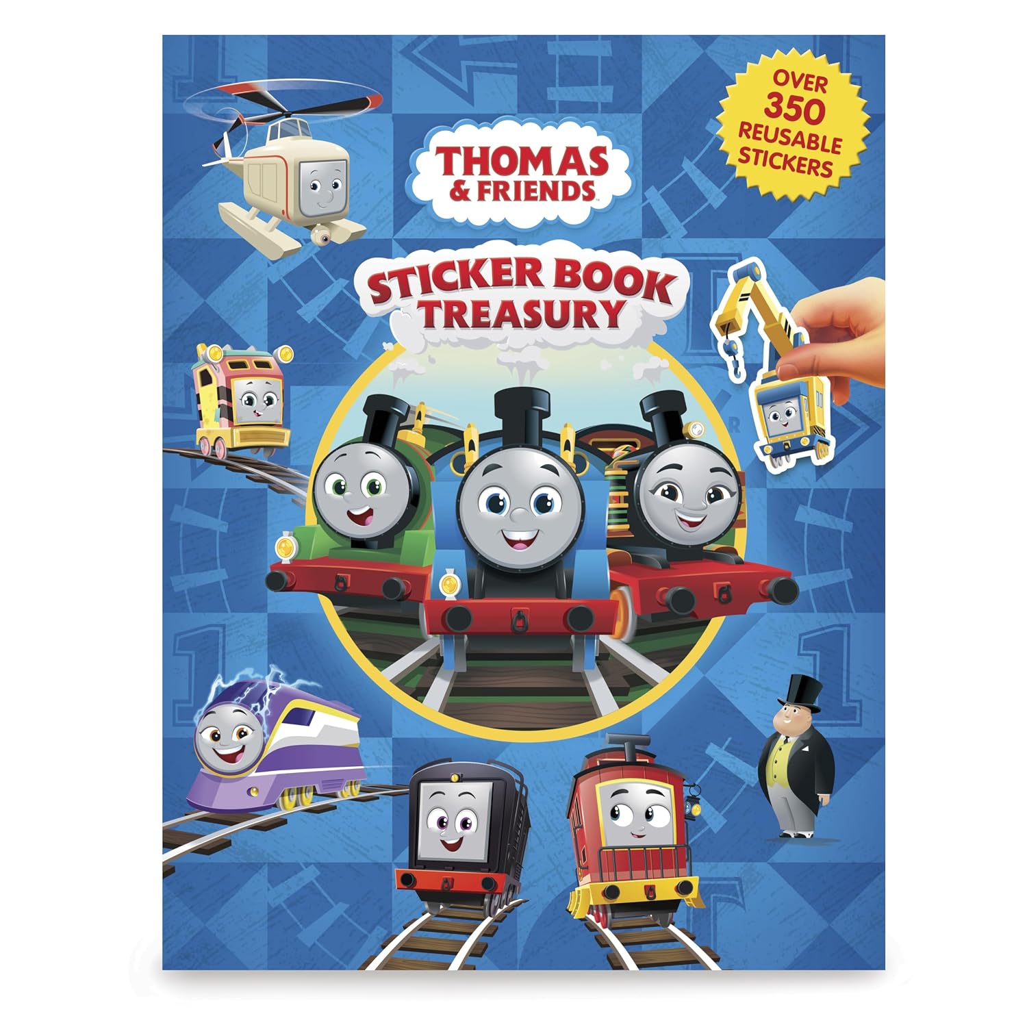Mattel Thomas Sticker Book Treasury (Board Book)