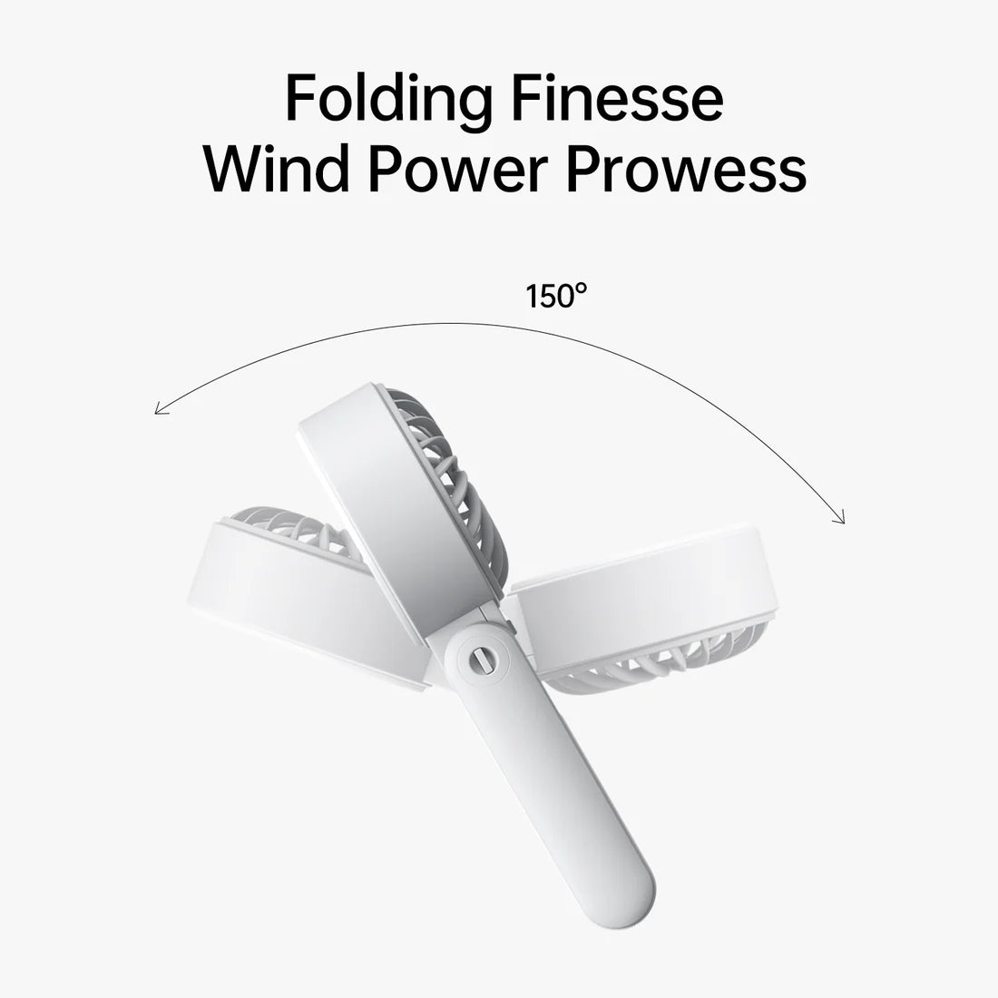 JisuLife Handheld Fan Life 7 5000mAh - Black