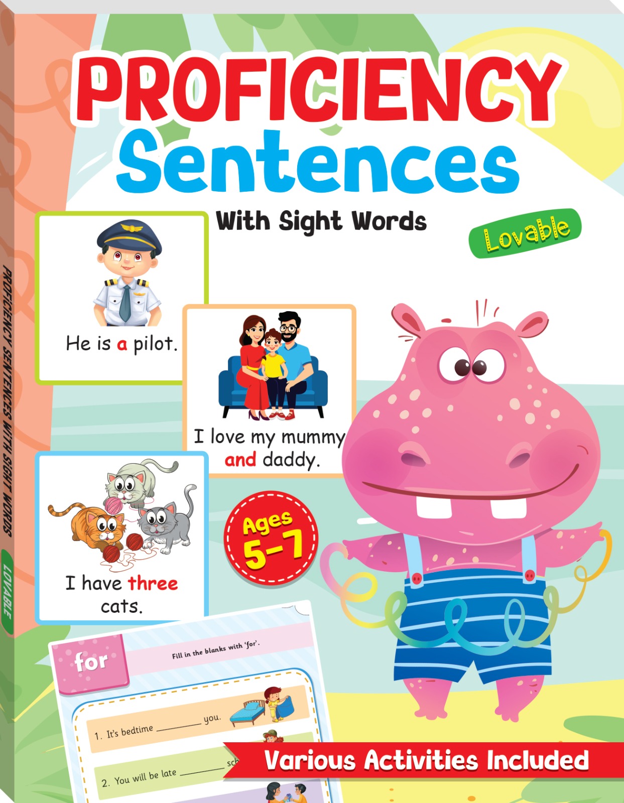 K1 Proficiency Sentences Words: Lovable