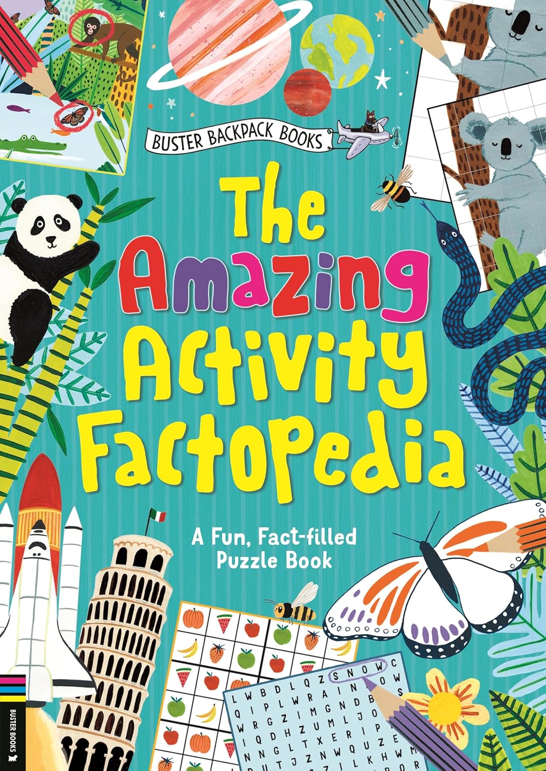 The Amazing Activity Factopedia: A Fun, Fact-Filled Puzzle Book
