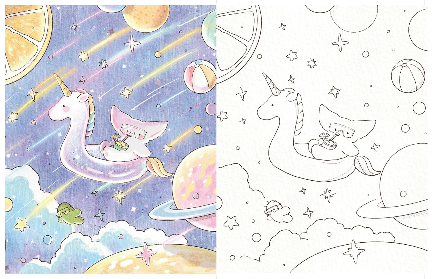 Cute Magical-Adventure Colouring: Book 2 (Sogumi the Fennec Fox) Paperback